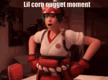 Lil Corn Nugget Moment Overwatch Kiriko GIF - Lil Corn Nugget Moment Overwatch Kiriko Jay Moment GIFs