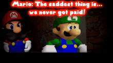 Smg4 Mario GIF - Smg4 Mario The Saddest Thing Is GIFs
