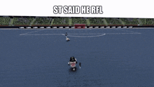 a soccer game is being played and a goal kick is being scored