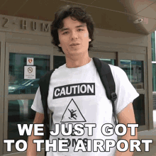 We Just Got To The Airport Lofe GIF - We Just Got To The Airport Lofe We Just Arrived At The Airport GIFs