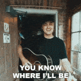 You Know Where I'Ll Be Owen Riegling GIF - You Know Where I'Ll Be Owen Riegling Old Dirt Roads Song GIFs