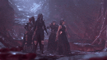 a screenshot of a video game shows a woman talking to a man named dream viktor