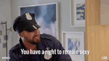 You Have A Right To Remain Sexy Cop GIF - You Have A Right To Remain Sexy Cop Officer GIFs