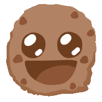 Cookie Sad Sticker - Cookie Sad Eating Stickers