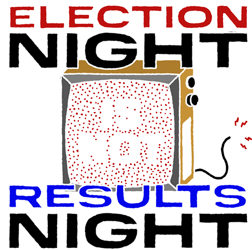 Election Night Is Not Results Night Elections Sticker - Election Night Is Not Results Night Elections Election Night Stickers
