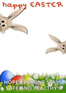 Bunnies Easter Egg GIF - Bunnies Easter Egg Happy Easter GIFs