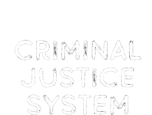 Criminal Justice System Injustice System Sticker - Criminal Justice System Injustice System Justice System Stickers