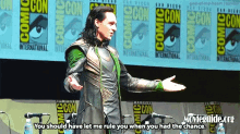 Loki Tom Hiddleston GIF - Loki Tom Hiddleston Rule GIFs