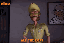 All The Best Wish GIF - All The Best Wish Inspector Chingam GIFs
