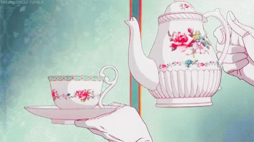 Anime Tea GIF  Anime Tea Coffee  Discover  Share GIFs