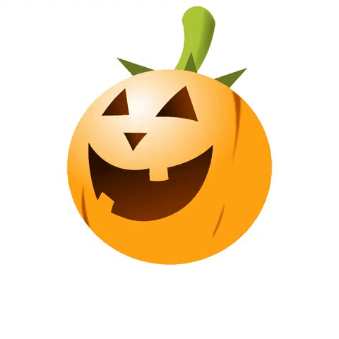 Witch's Halloween Pumpkin Magic Gif Animated Cartoon Character PNG Images