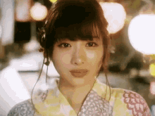 Satomi Ishihara Kimono GIF - Satomi Ishihara Kimono Yukata GIFs