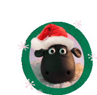 The Flight Before Christmas Shaunchristmas Sticker - The Flight Before Christmas Shaunchristmas Shaun The Sheep Stickers