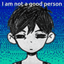 Omori I Am A Bad Person GIF - Omori I Am A Bad Person I Am Not A Good Person GIFs