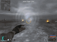 a screenshot of a video game with the website fraps.com at the top