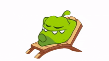 melting om nom cut the rope it%27s too hot summer time