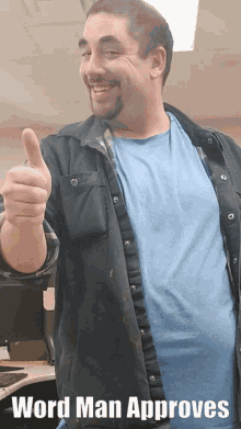 Word Man Approved GIF - Word Man Approved Okay GIFs