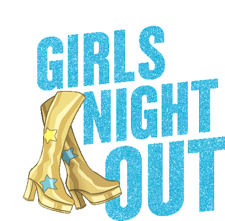 Girls Night Out Party Sticker - Girls Night Out Party Enening Out Stickers
