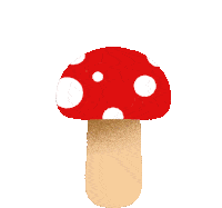 Mushroom Weird Sticker - Mushroom Weird Weirdo Stickers