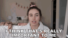 I Think Thats Really Important To Me Stella Rae GIF