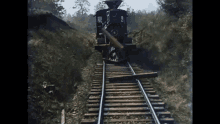 Buster Keaton Train Stunt GIF - Buster Keaton Train Stunt Clear The Track GIFs