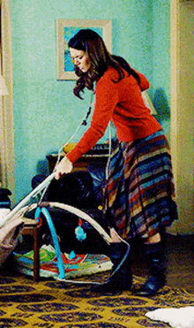 This Is Us Rebecca Pearson GIF - This Is Us Rebecca Pearson Vacuum GIFs