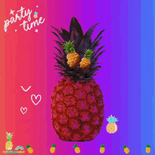 Pineapple Party Time GIF - Pineapple Party Time Party GIFs