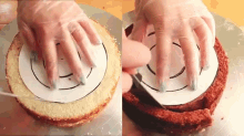 An Ordinary Rose Cake With A Surprise Inside! GIF