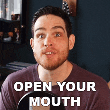 Open Your Mouth Sam Johnson GIF