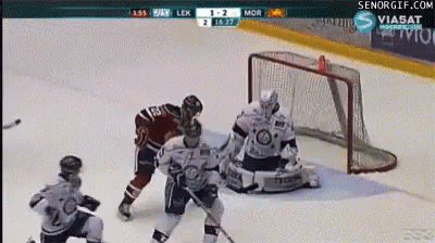 Hockey Hit GIF - Hockey Hit Fail - Discover & Share GIFs