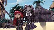 Monster High Thirteen Wishes GIF - Monster High Thirteen Wishes Shadow Clawdeen GIFs