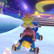 Peachette Mario Kart 8 Deluxe GIF - Peachette Mario Kart 8 Deluxe Dx GIFs