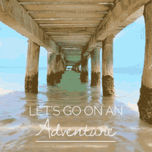 Let'S Go On An Adventure GIF - Beach Pier Water GIFs