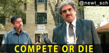 Compete Or Die Indian Education System GIF - Compete Or Die Indian Education System Boman Irani GIFs