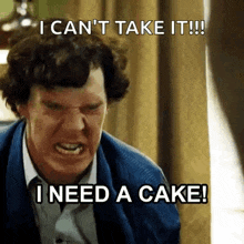 I Need A Cake Benedict Cumberbatch GIF