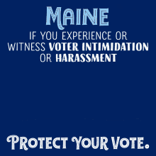 Harassment At The Polls Protect Your Vote GIF - Harassment At The Polls Protect Your Vote Harassment GIFs