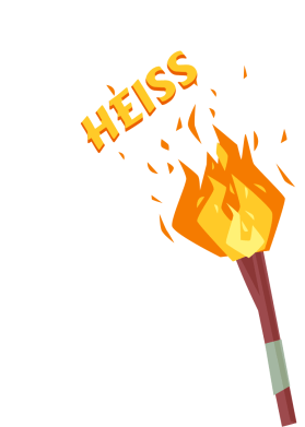 Heiss Feuer Sticker - Heiss Feuer Lit Stickers
