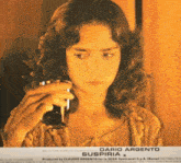 a poster for dario argento 's movie suspiria