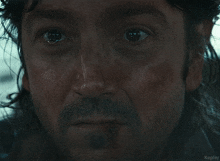 a close up of a man 's face with the word kepler on the bottom right