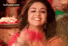 Cute Reaction.Gif GIF - Cute Reaction Keerthy Suresh Actress GIFs