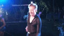 When Your Favorite Song Comes On GIF - Conan O Brien Dancing Party Hard GIFs