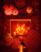 Pokemon Fireplace GIF - Pokemon Fireplace GIFs