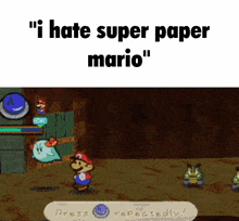 Super Paper Mario Spm GIF - Super Paper Mario Spm Mario GIFs
