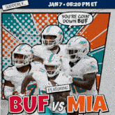 Miami Dolphins Vs. Buffalo Bills Pre Game GIF