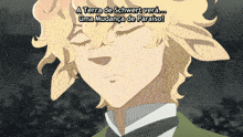 a close up of a person with a caption that says a terra de schwert vera