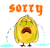 Sorry Crying Sticker - Sorry Crying Sad Stickers