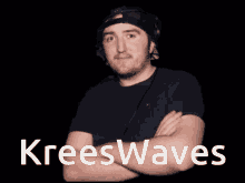 Krees Waves Flip GIF - Krees Waves Flip Crossed Arms GIFs