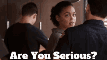 Station19 Vic Hughes GIF - Station19 Vic Hughes Are You Serious GIFs