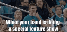 Say What When Your Band Is Doing A Special Feature Show GIF - Say What When Your Band Is Doing A Special Feature Show Confused GIFs