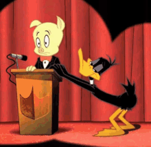Daffy Looney Tunes GIF - Daffy Looney Tunes Twerk GIFs